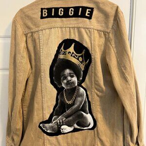 Denim Biggie Smalls Jacket